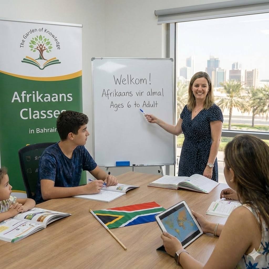 Afrikaans Classes in Bahrain – Ages 6 to Adult | Beginner to Advanced